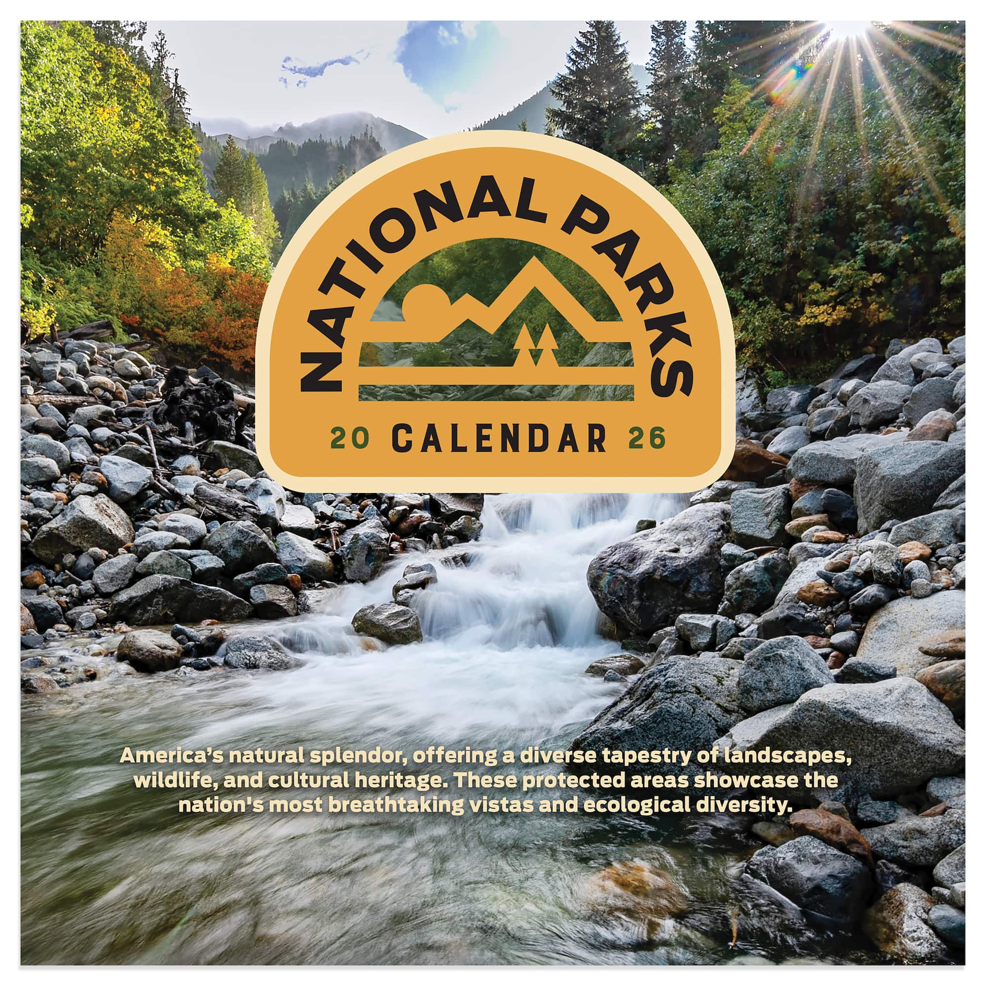 2026 National Parks Mini Calendar
